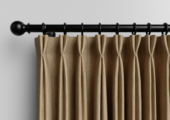 Genoa Faux Silk (Blackout), Gold Shimmer - Made to Measure Curtains - Image 10